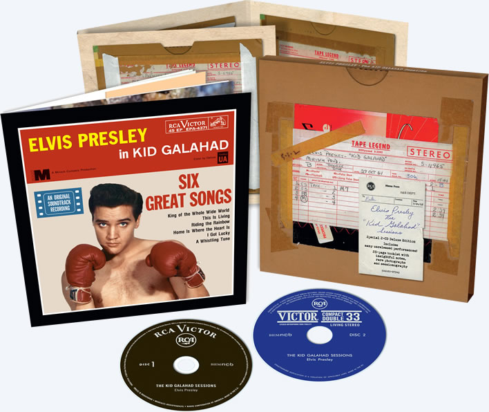 Elvis: The Kid Galahad Sessions FTD 2 CD Boxset.