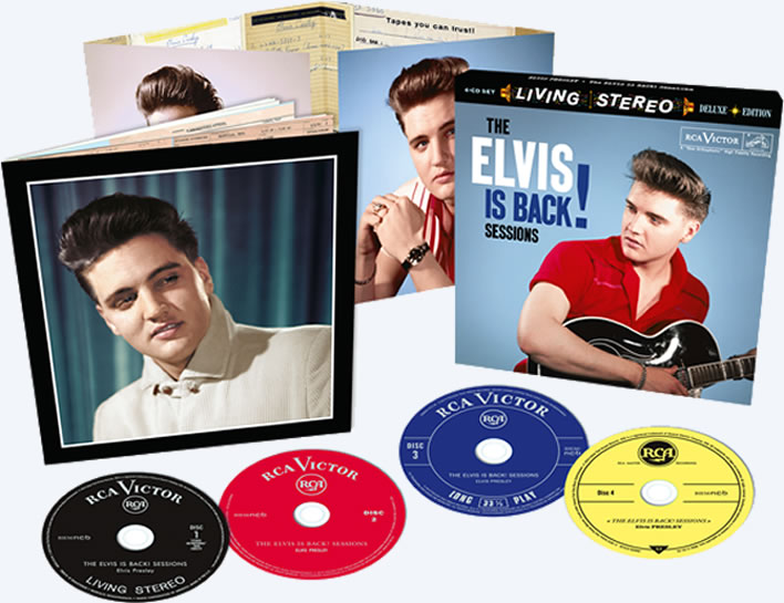 The Elvis Is Back Sessions 4-CD Set from FTD.