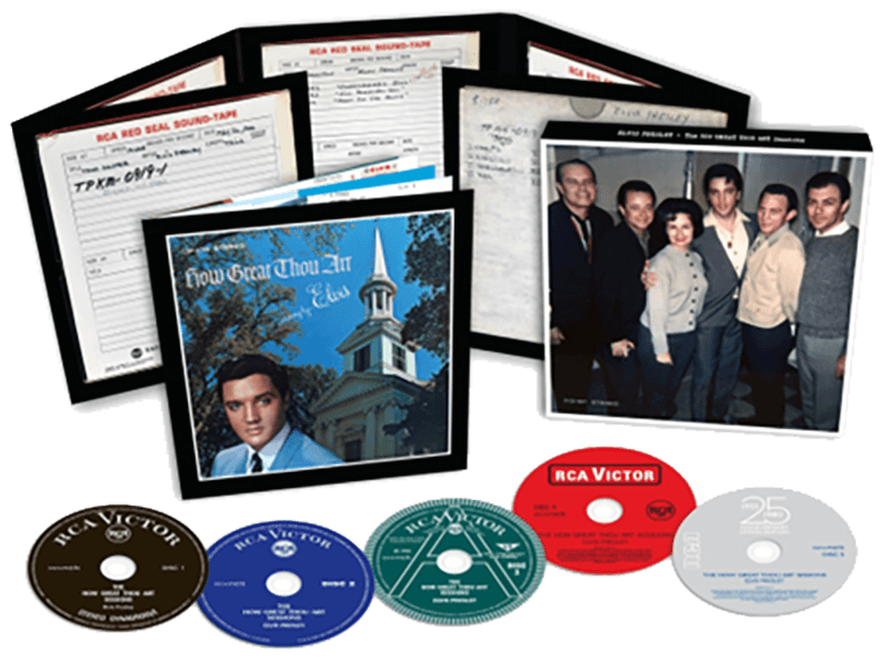 Elvis: 'The How Great Thou Art Sessions' (5-CD)