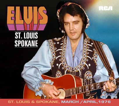Elvis: St. Louis / Spokane Soundboard Concert FTD 2 CD.