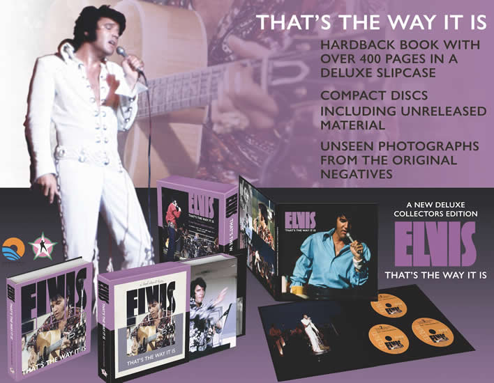 Elvis Presley | That's The Way It Is | Deluxe Hardbound book and CD Boxset.