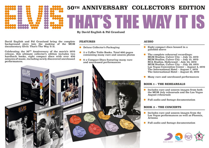 Elvis: That's The Way It Is - 50th Anniversary Collectors Edition from FTD.