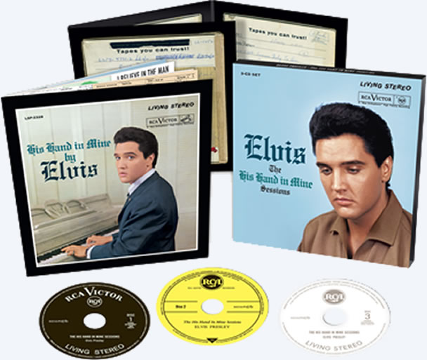 'Elvis: The His Hand In Mine Sessions' 3 CD Box Set from Follow That Dream.