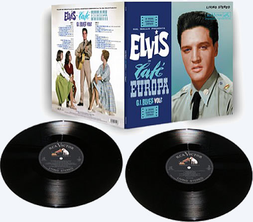 'Elvis: 'Café Europa | G.I. Blues Vol. 2' limited edition 2 LP Set.