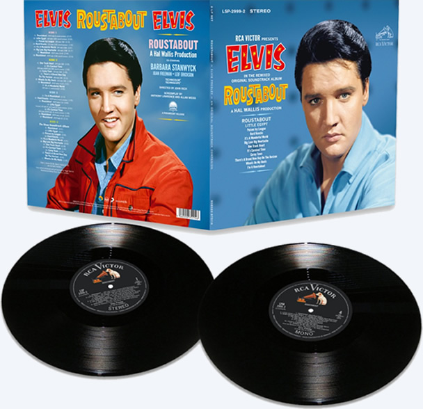 Elvis: 'Roustabout' (2-LP Limited Edition) LP Record Set.
